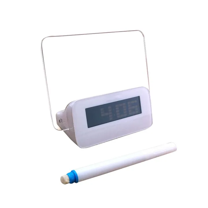 unisex LED Digital Alarm Clock With Message Board