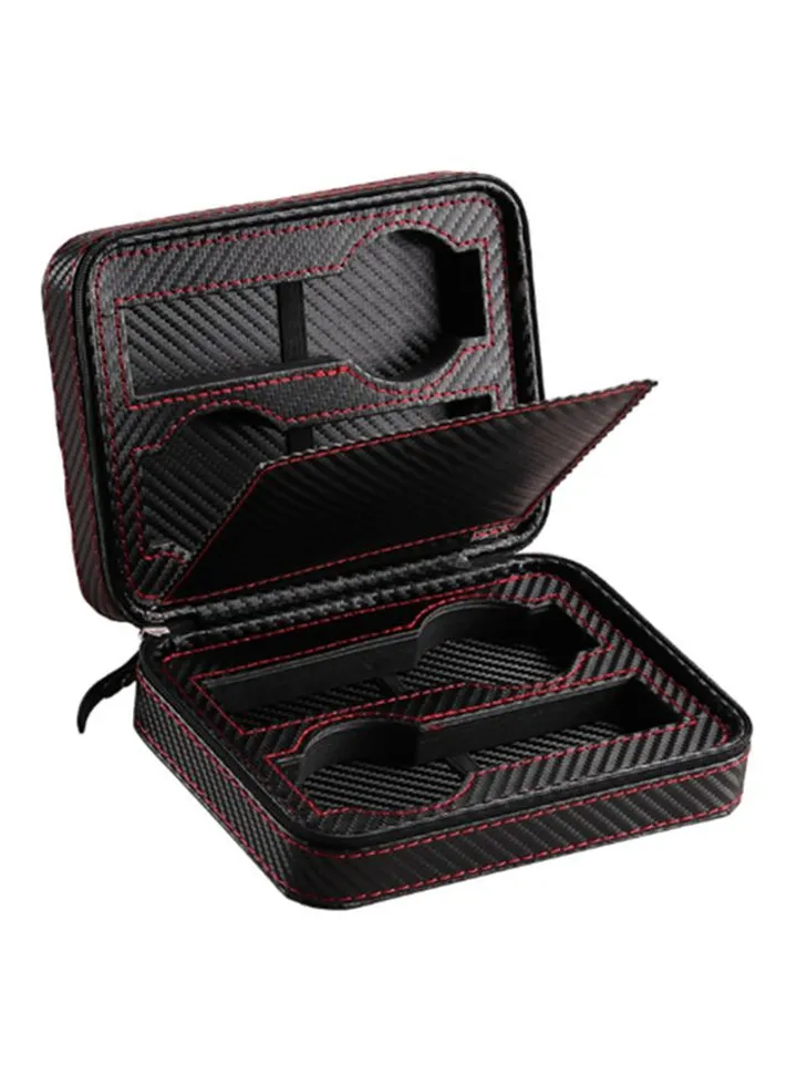 unisex 4-Slot Watch Storage Box