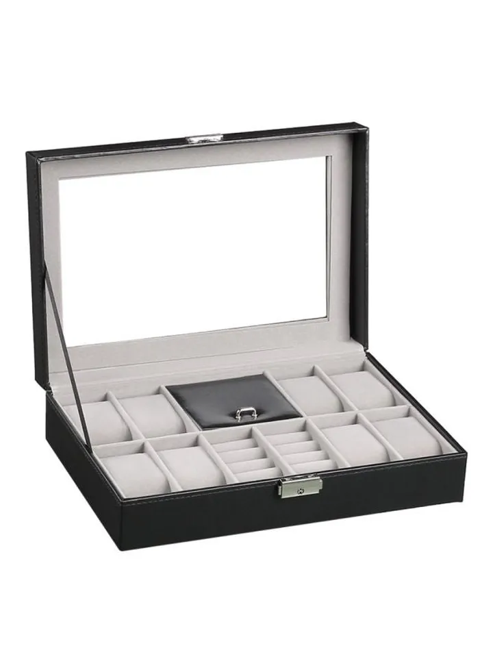 unisex Leather Watch Organizer