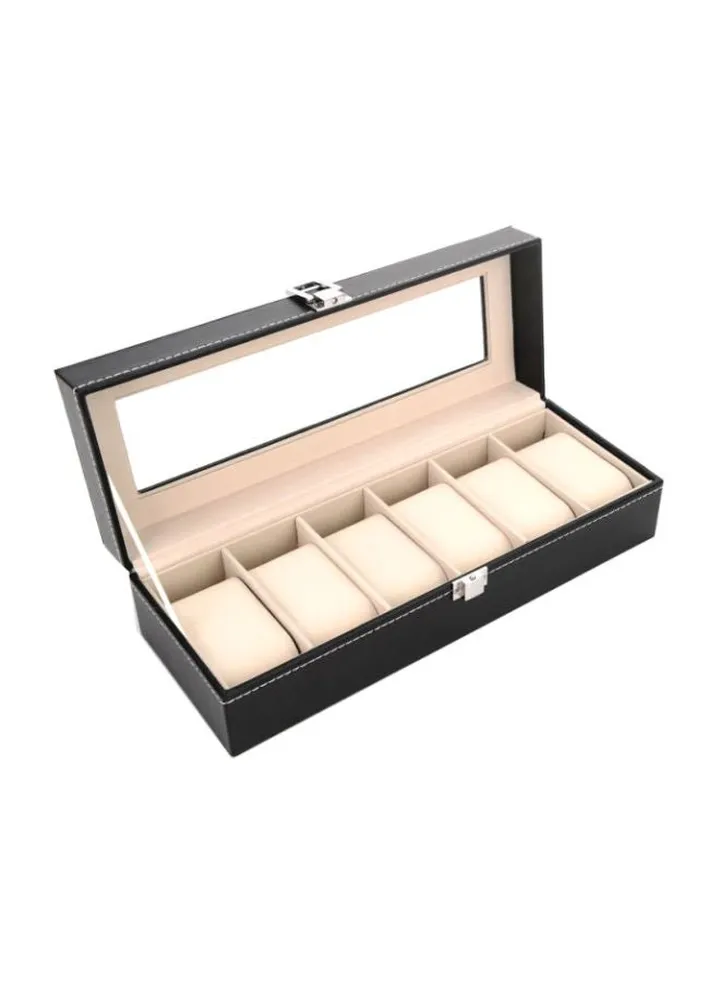 unisex 6-Slot Watch Organizer