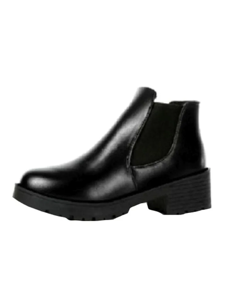 Vintage Casual Boots Black