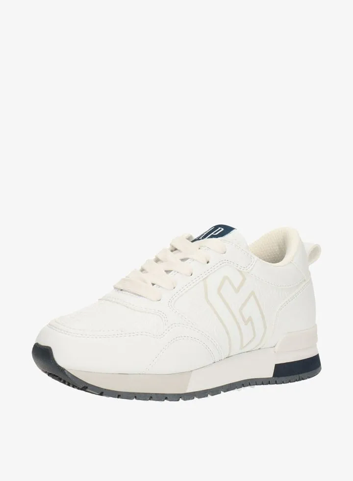 Boys' Logo Print Lace-Up Sports Shoes