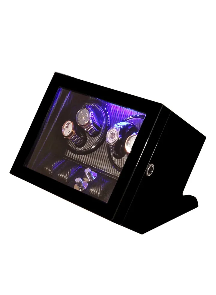 Prevent magnetization Fully automatic watch box luxury watch box piano paint welcome light open lid self-stopping high-end watch box