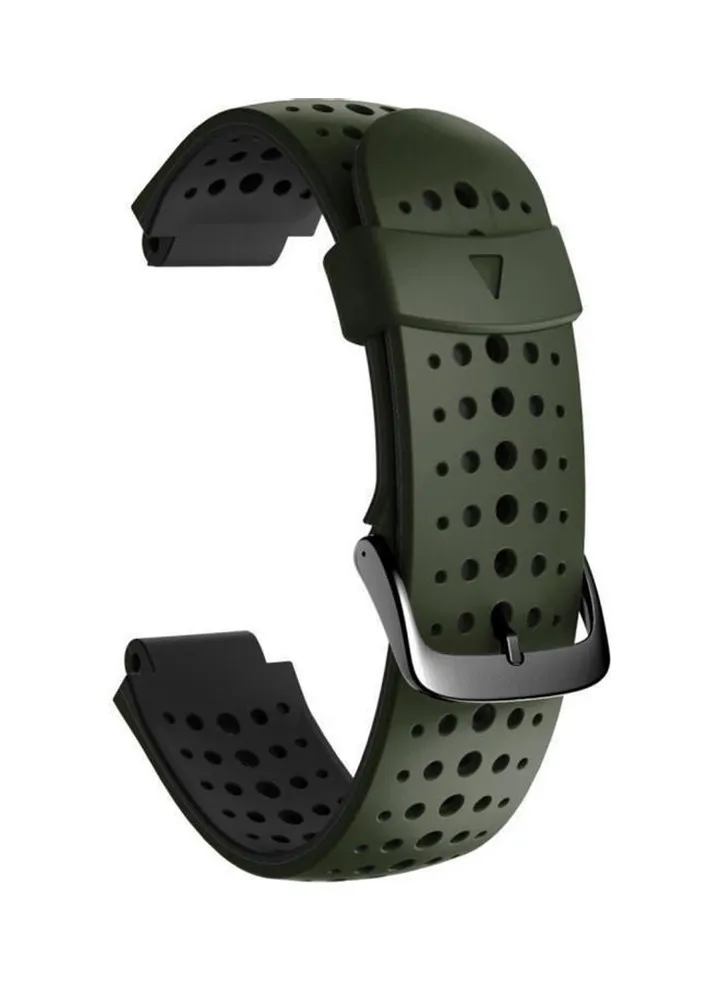 unisex Dual Colors Silicone Watch Strap