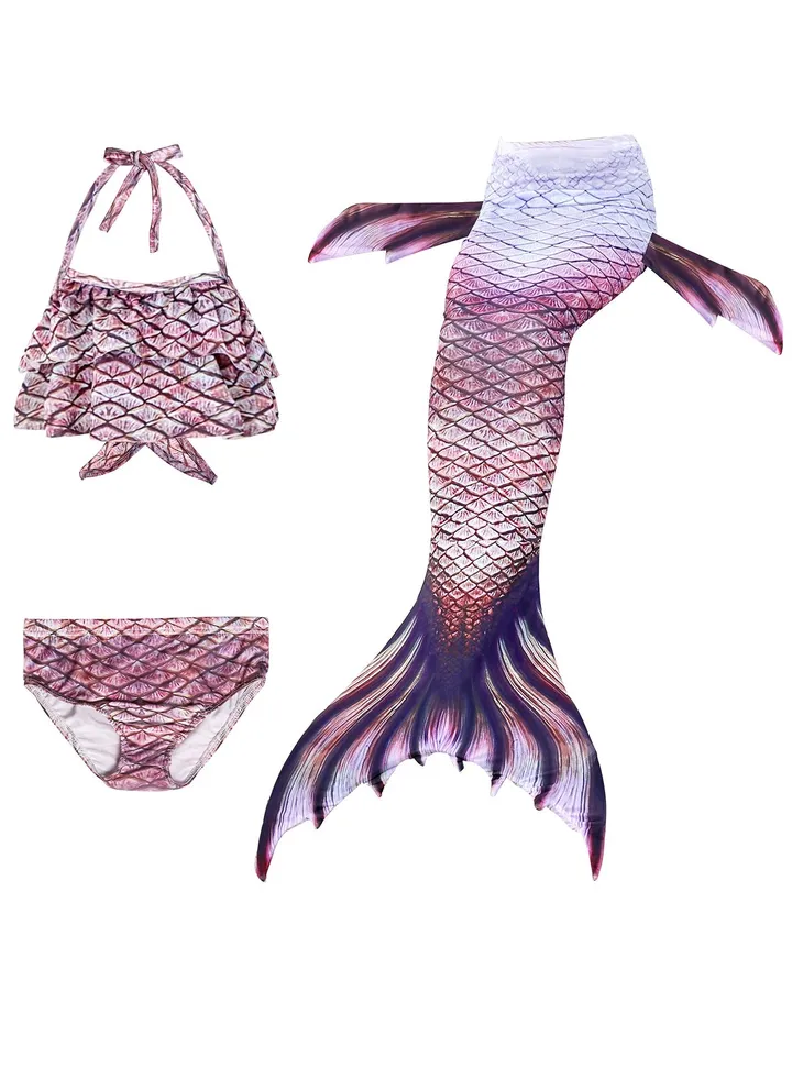 Children's Mermaid Swimsuit Bikini