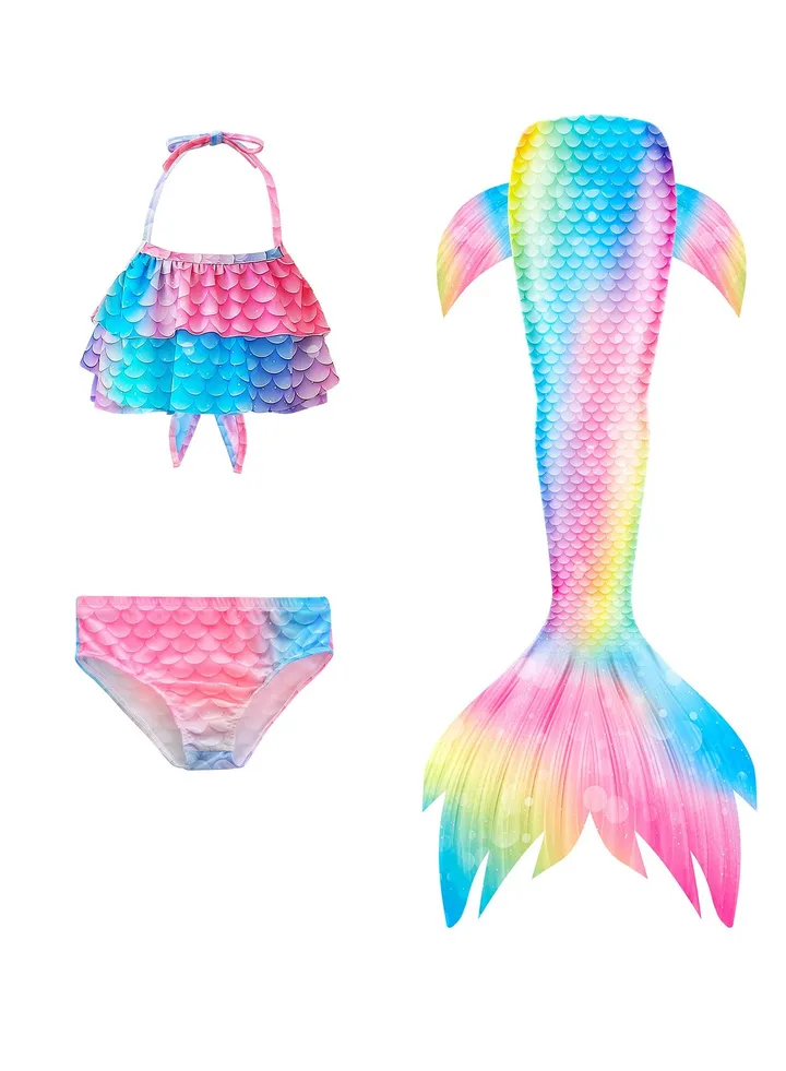 Children's Mermaid Swimsuit Bikini