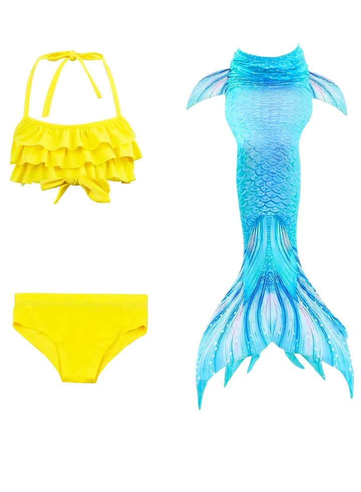 Children's Mermaid Swimsuit Bikini