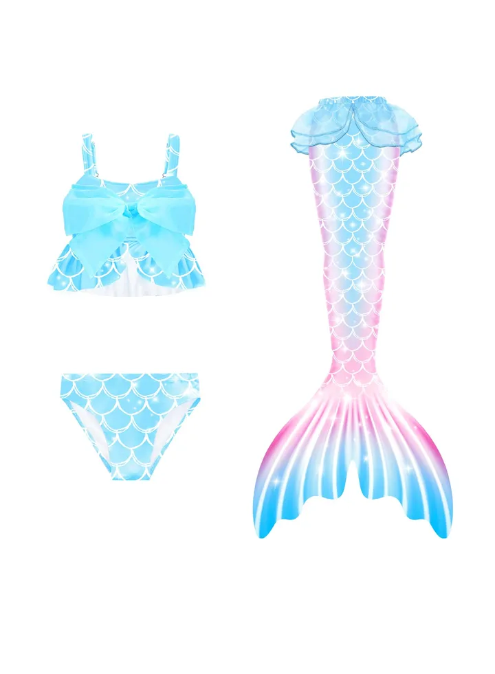 Children's Mermaid Swimsuit Bikini
