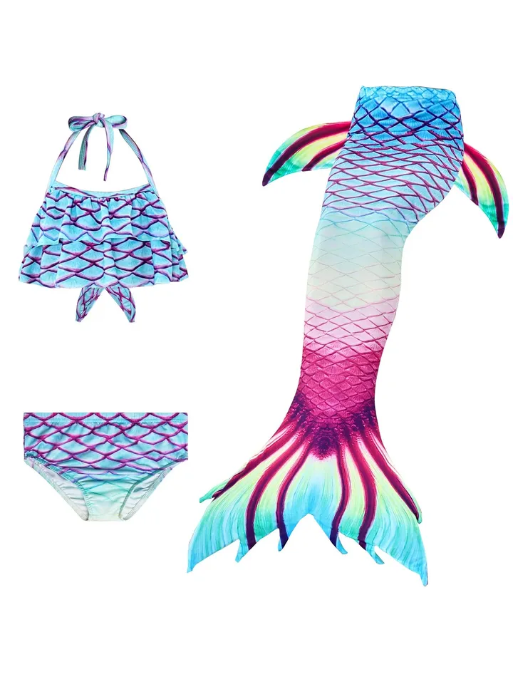 Children's Mermaid Swimsuit Bikini