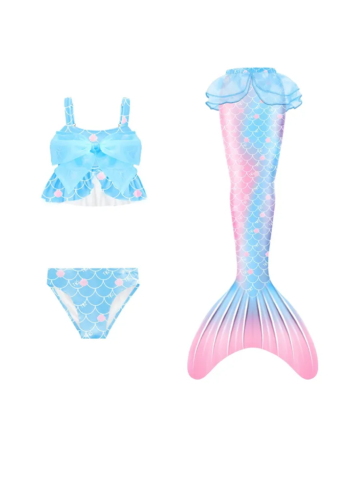Children's Mermaid Swimsuit Bikini
