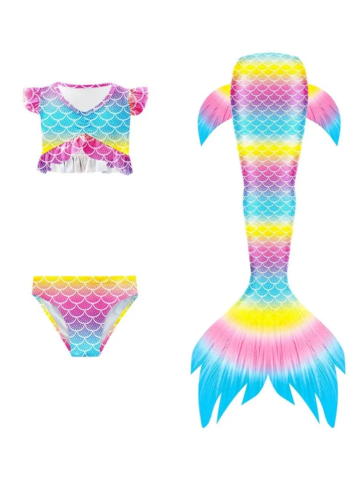 Children's Mermaid Swimsuit Bikini
