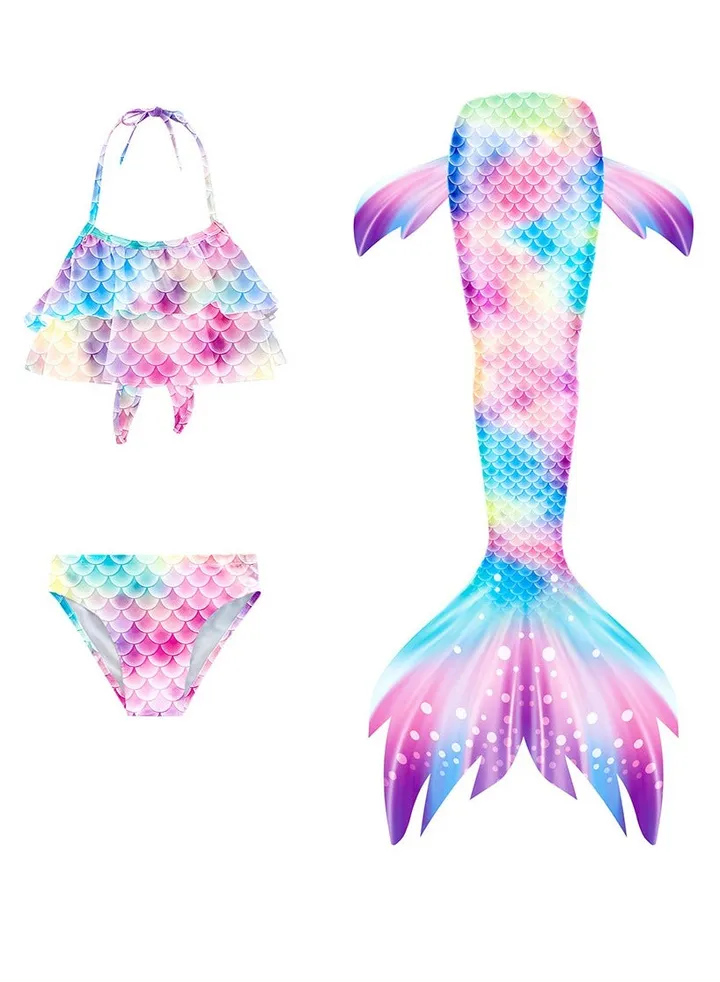 Children's Mermaid Swimsuit Bikini