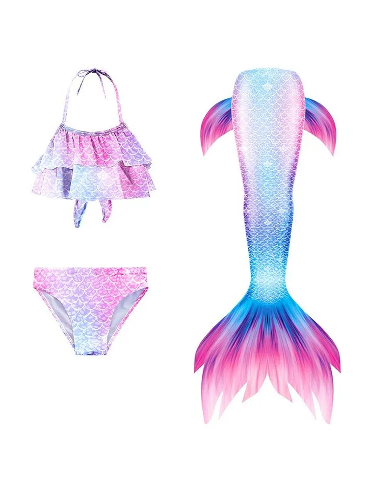 Children's Mermaid Swimsuit Bikini
