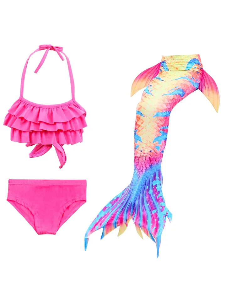 Children's Mermaid Swimsuit Bikini
