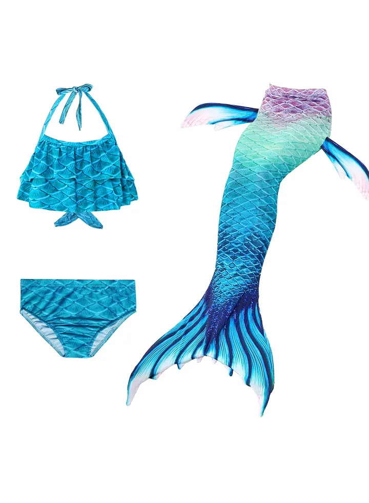 Children's Mermaid Swimsuit Bikini