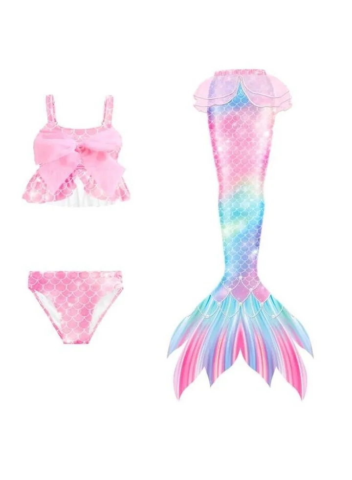 Children's Mermaid Swimsuit Bikini