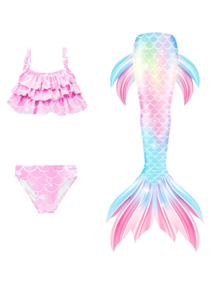 Children's Mermaid Swimsuit Bikini