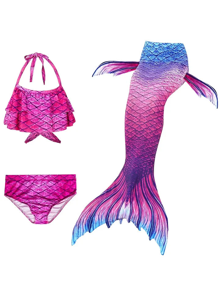 Children's Mermaid Swimsuit Bikini