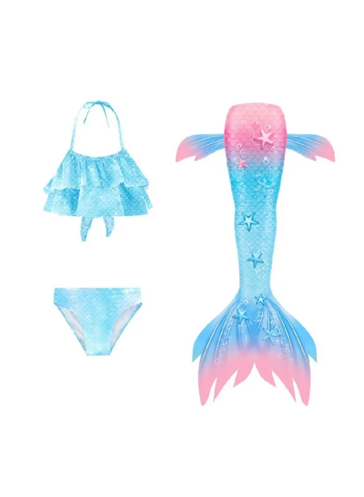 Children's Mermaid Swimsuit Bikini