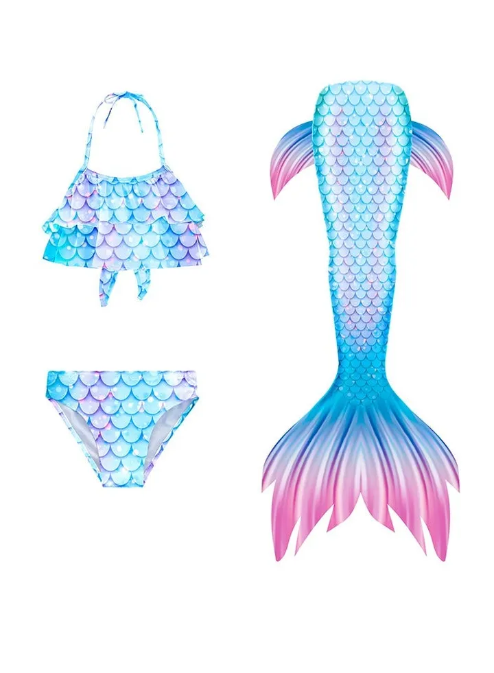 Children's Mermaid Swimsuit Bikini