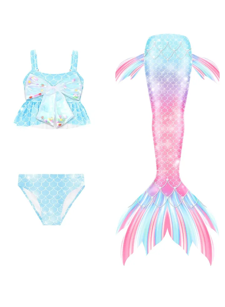 Children's Mermaid Swimsuit Bikini
