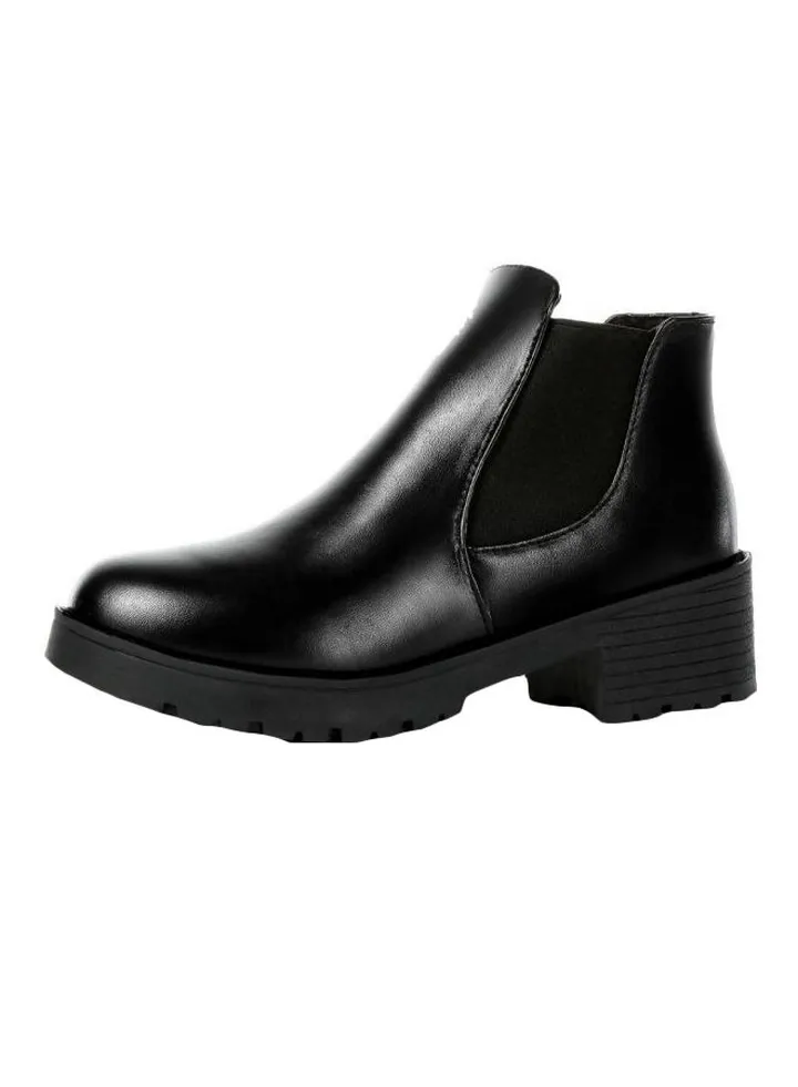Vintage Ankle Boots Black