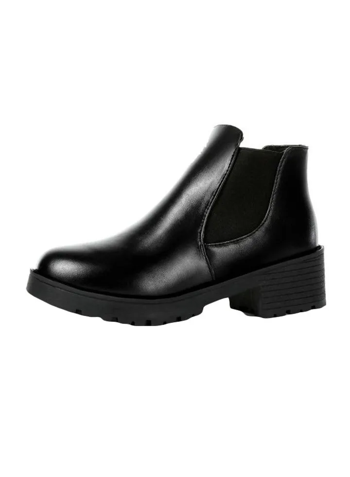 Vintage Ankle Boots Black