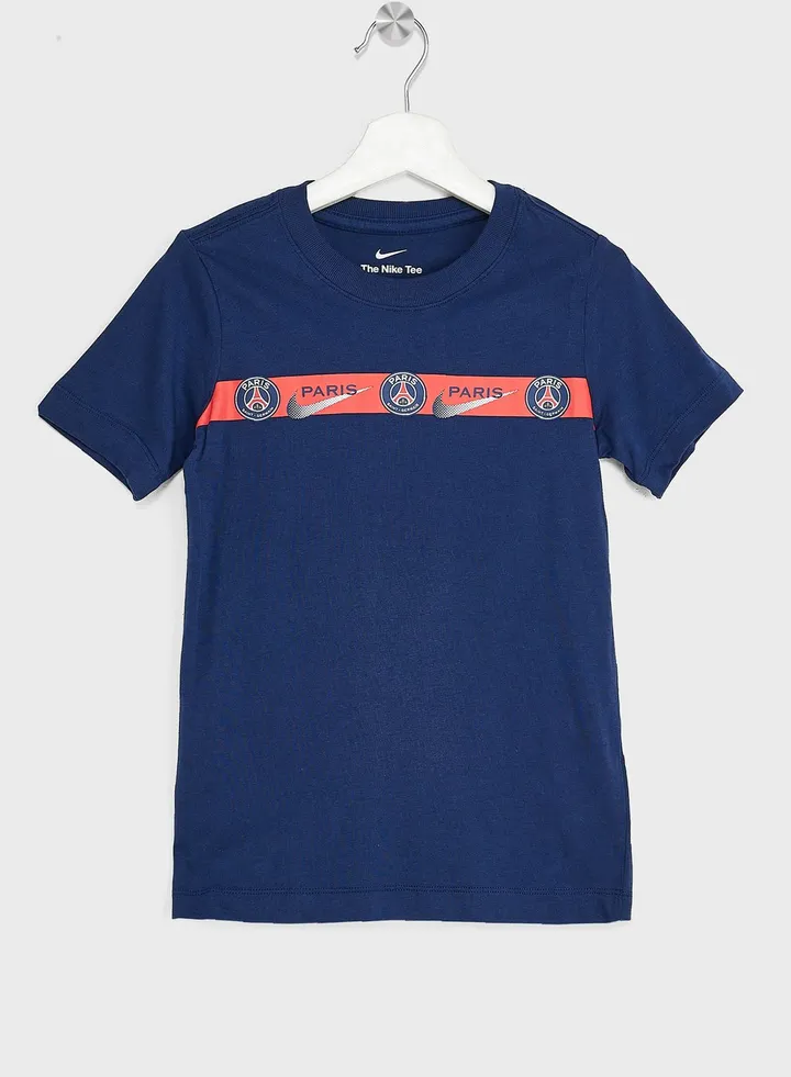 Kids Paris Saint Germain Repeat T-Shirt