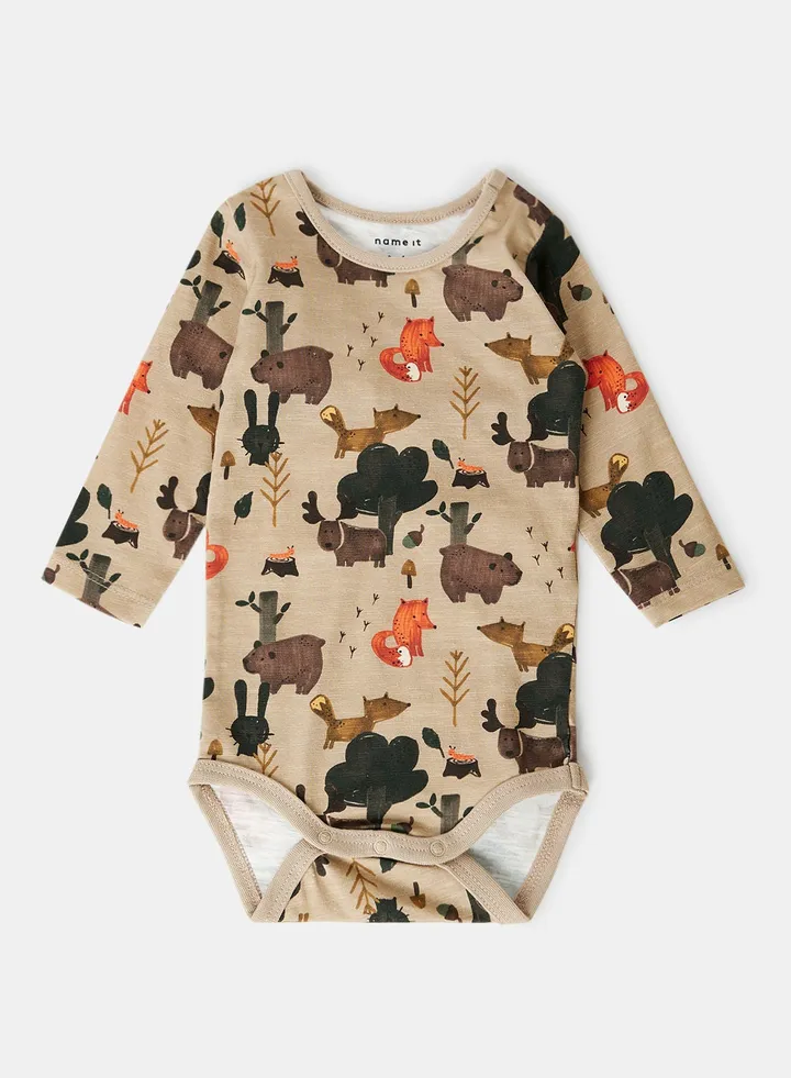 Baby Boys All Over Print Bodysuit