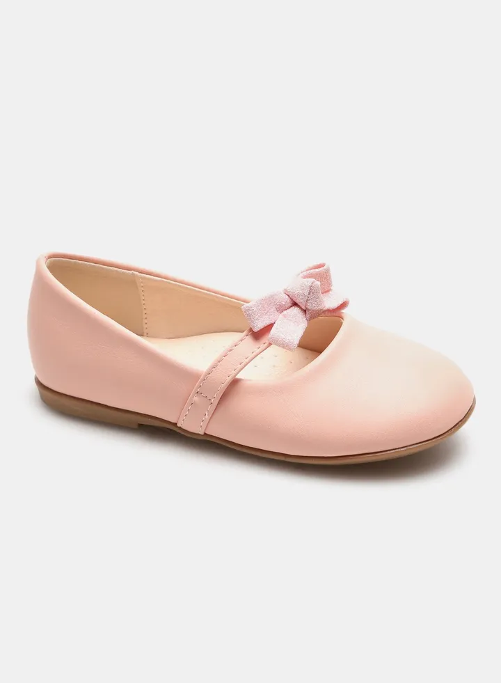 Girls Fashionable Casual Ballerinas Pink