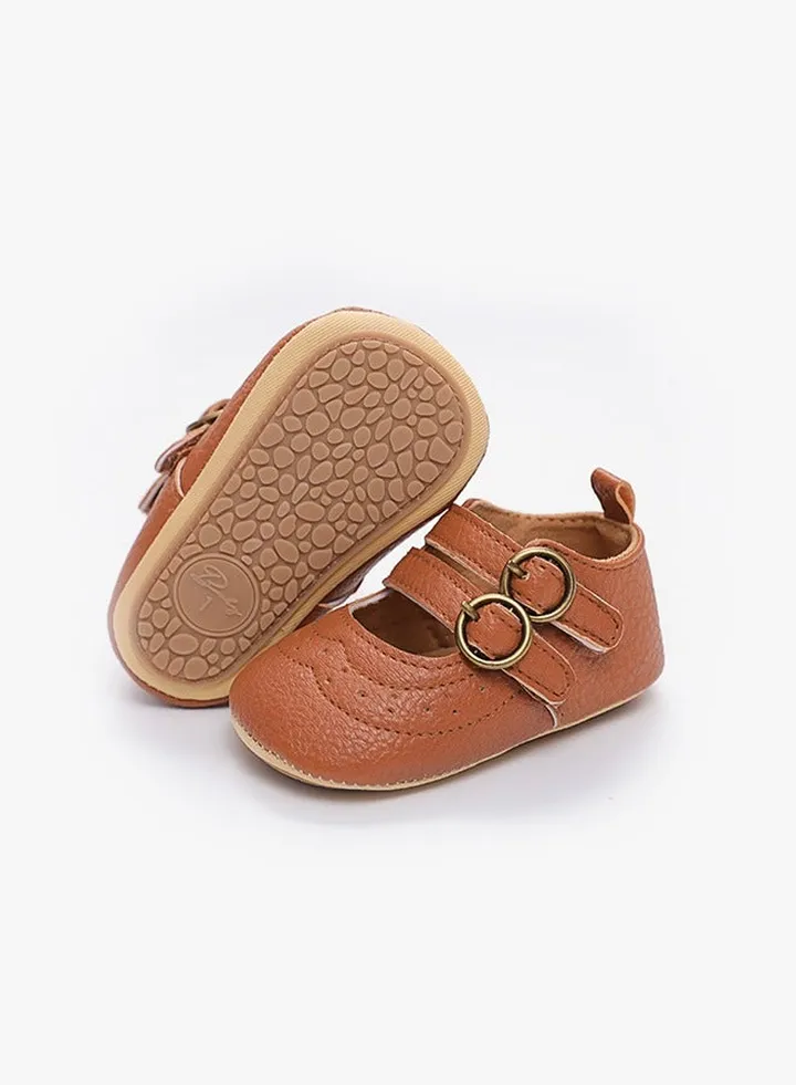 Princess shoes baby toddler shoes-Brown