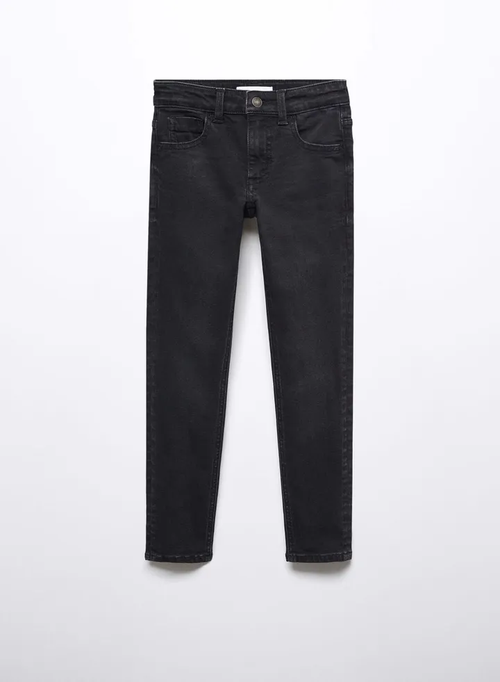 Kids Mid Wash Skinny Fit Jeans