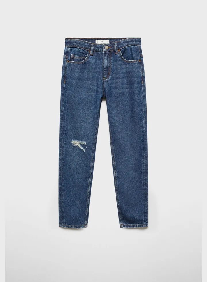 Kids Regular Fit Dad Jeans