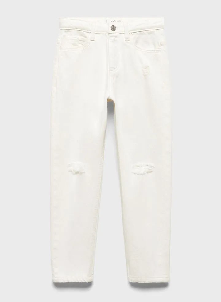 Kids Dad Straight Jeans