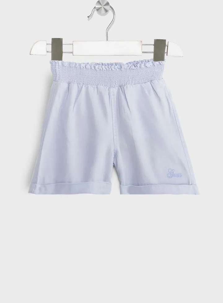 Kids Ruched Waistband Shorts