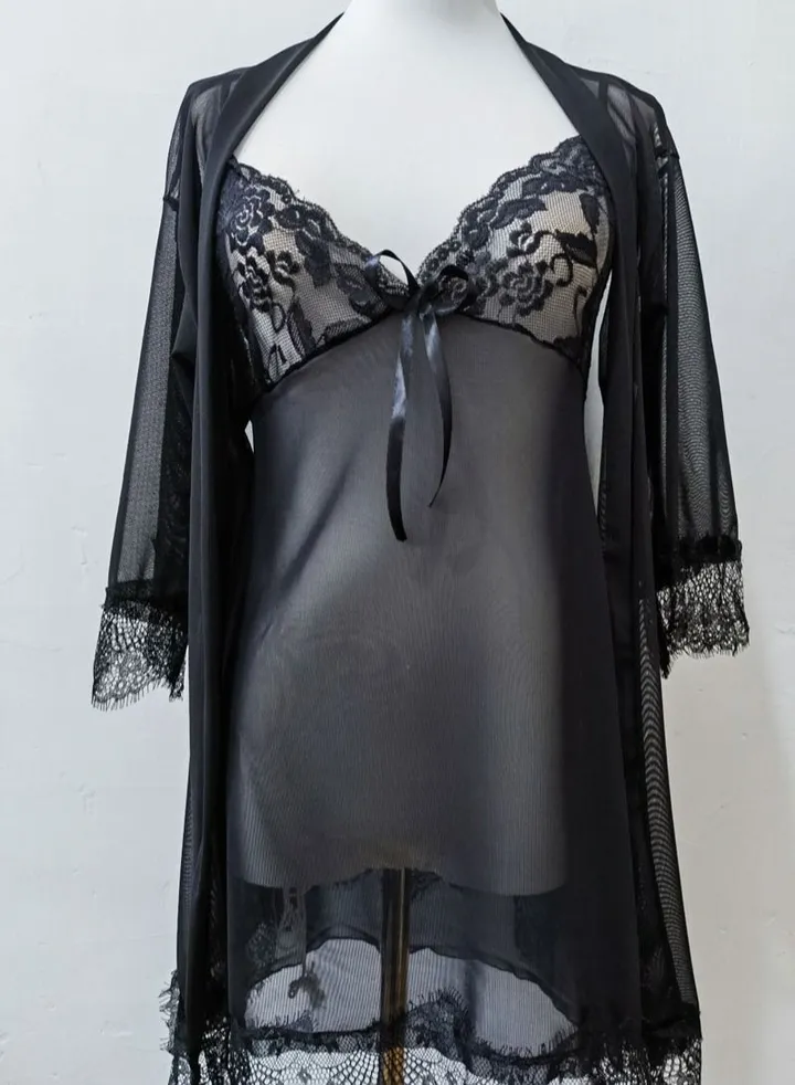 Lace Trim Nightdress
