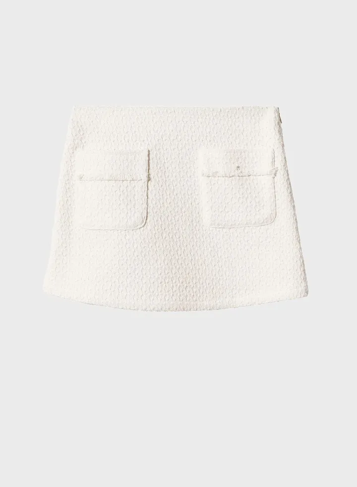 Lalo textured mini skirt