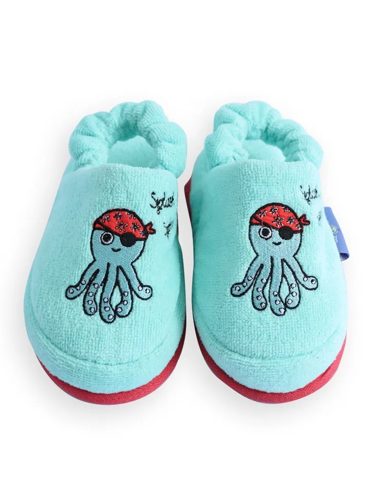 Milk&Moo Kids House Slippers Sailor Octopus
