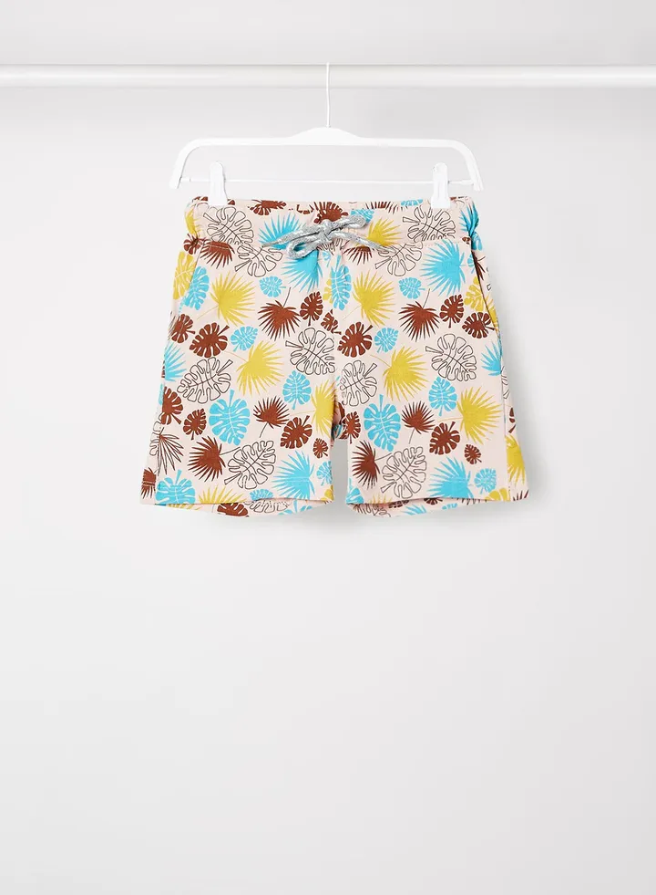 Girls Printed Trendy Lowers Shorts Pink / Blue / Red