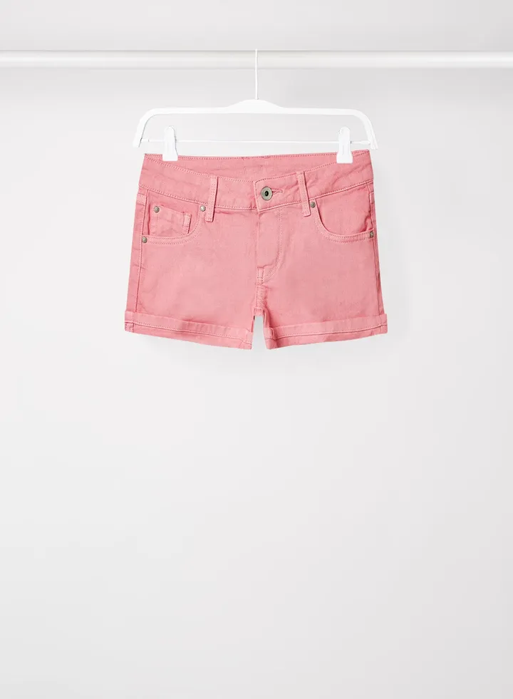 Kids/Teen Roll Up Hem Shorts Pink