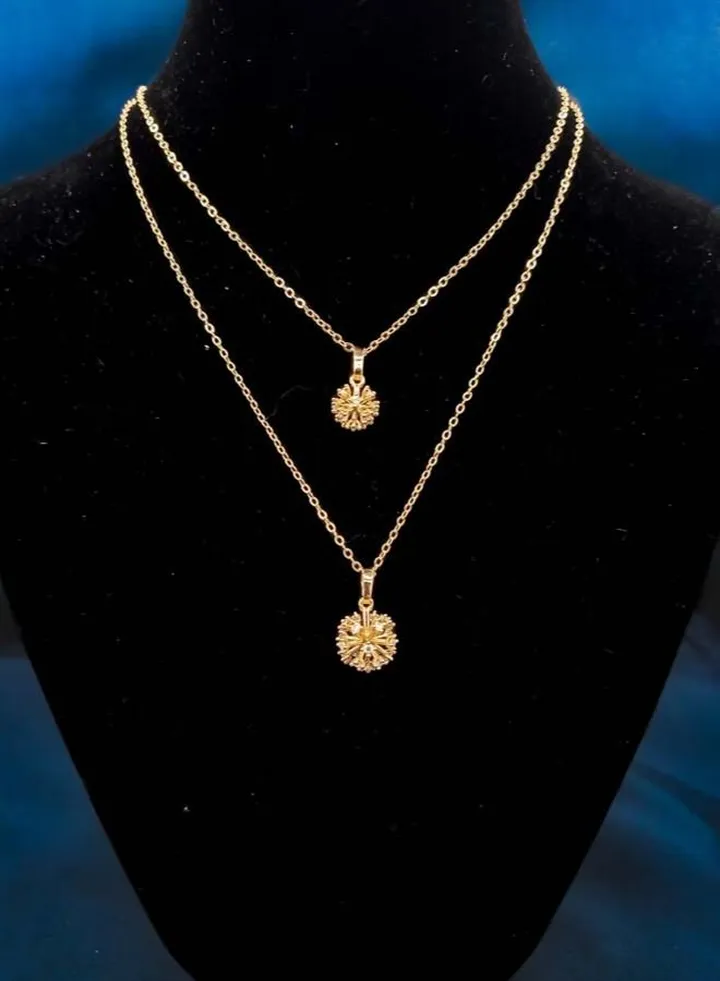 Premium High-Quality Gold-Plated Women's Necklace