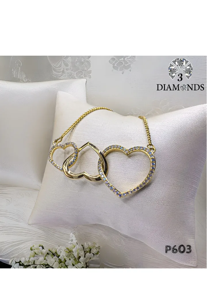 Pendant Necklace For Women Gold Plated