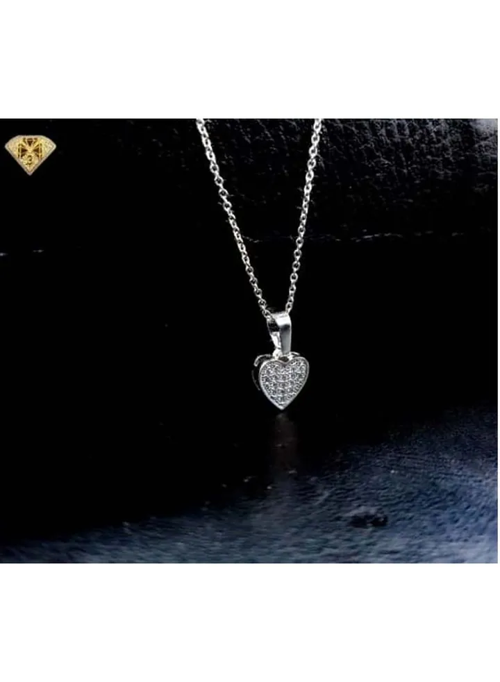 Premium High-Quality platinum-platedWomen's Necklace Heart