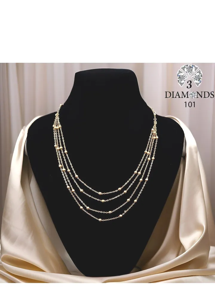 Premium High-Quality Gold-Plated Women's Necklace