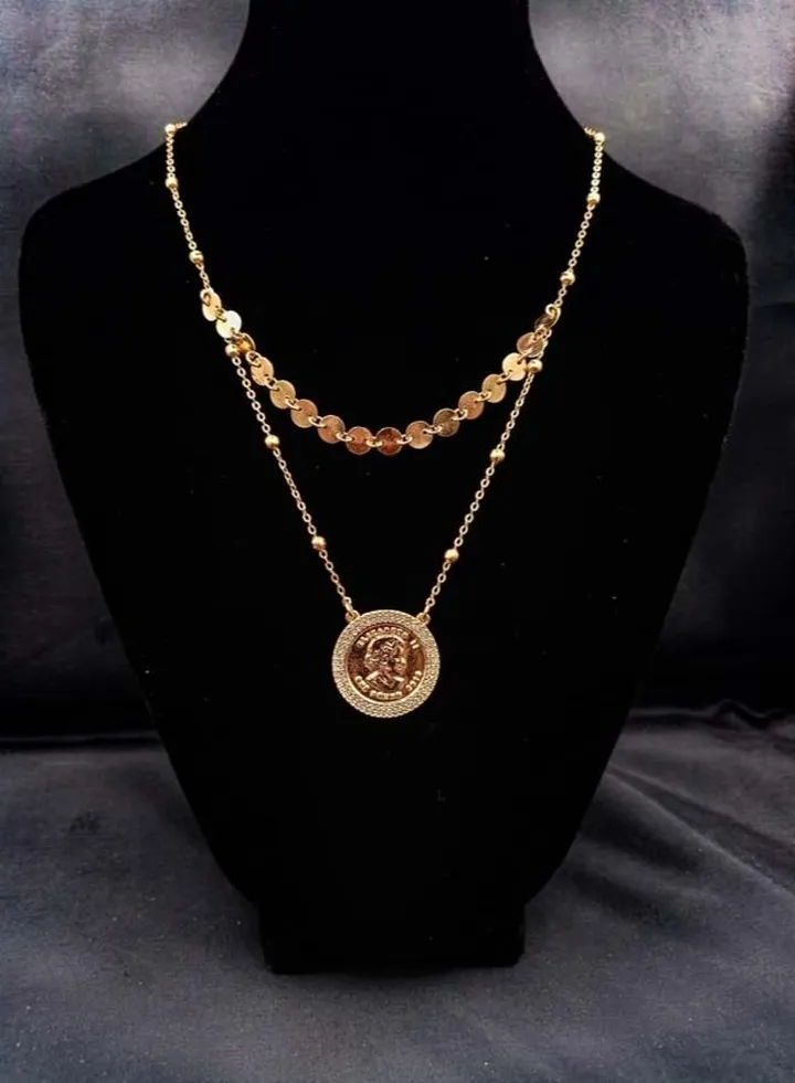 Pendant Necklace For Women Gold Plated