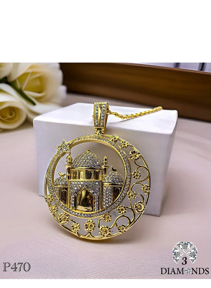 Pendant Necklace For Women Gold Plated