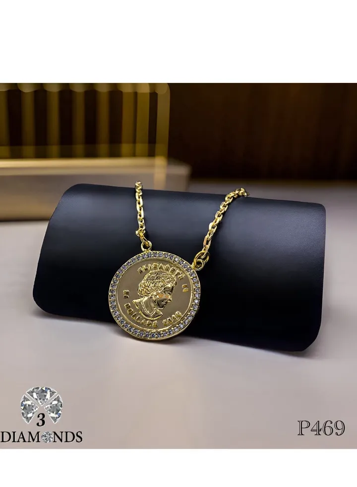 Pendant Necklace For Women Gold Plated