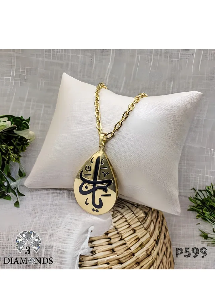 Pendant Necklace For Women Gold Plated
