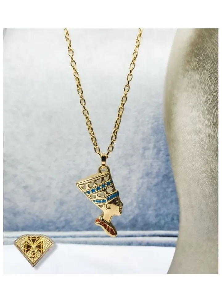 Pharaonic chain For Women Gold Plated