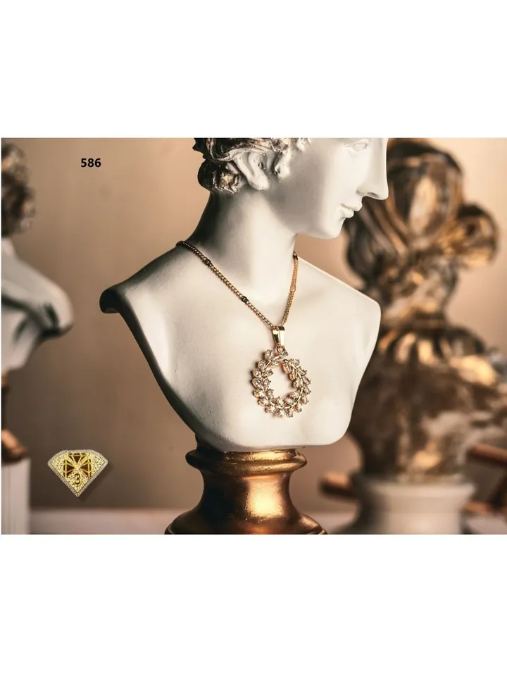 Pendant Necklace For Women Gold Plated